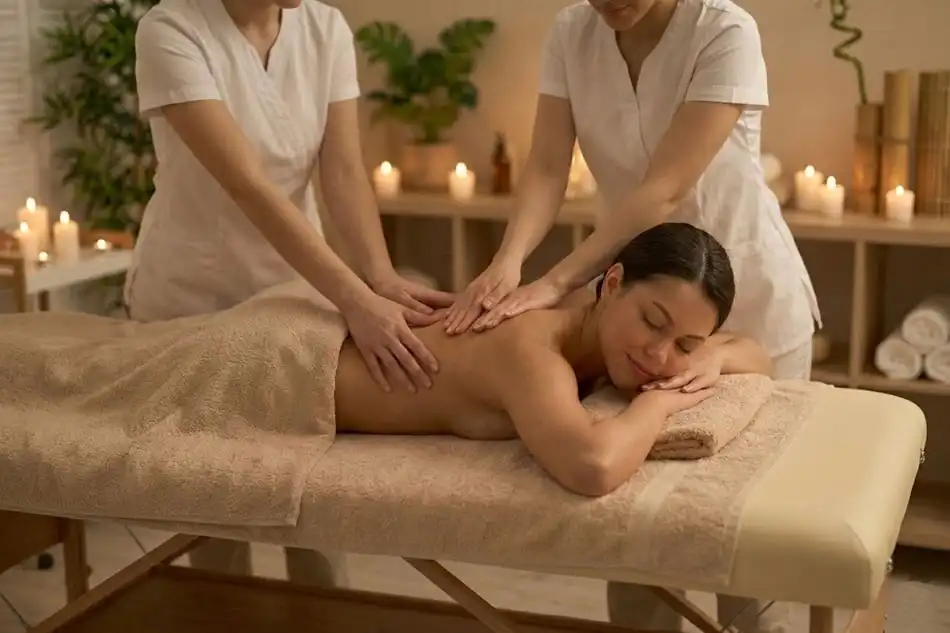 Masaż w 4 ręce Sopot